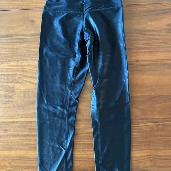 DYI High Shine Black Leggings - Picture 1 of 3